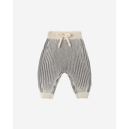 Chunky Knit Pant Midnight Stripe – Quincy Mae