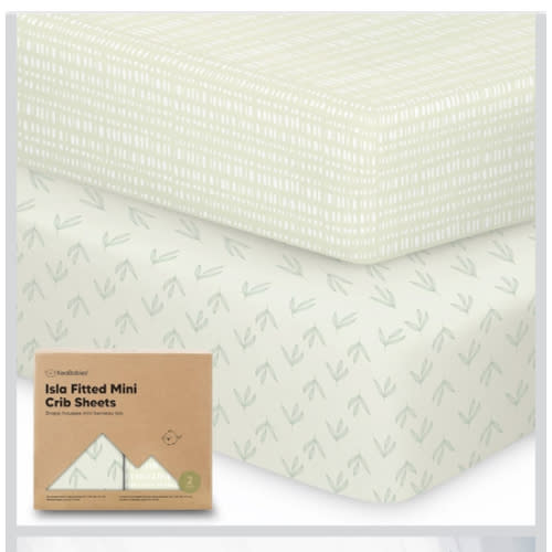 Amazon.com : Pack and Play Sheets Fitted - 2-Pack Mini Crib Sheets for Pack N Play Mattress 38x26, Soft & Cozy, Neutral Toddler Playard Bedding, Snug Fitted Mini Baby Crib Mattress Cover Boy, Girl (Butterflies) : Baby