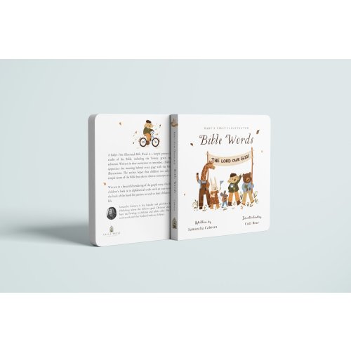 A Child's First Book of Bible Words Book by Samantha Cabrera, Illustrated by Codi Bear — Calla Press Publishing