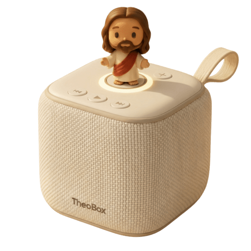 TheoBox™: Screen-Free Catholic Audio for Kids | Reserve for $1