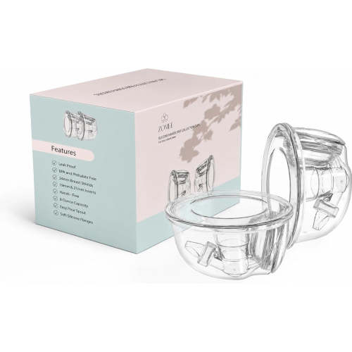 Zomee Hands-Free Collection Cups