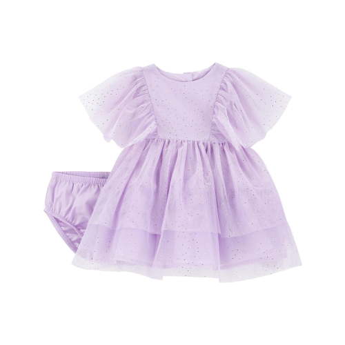 Carter's Child of Mine IG Dress Set - Purple Solid - Walmart.ca