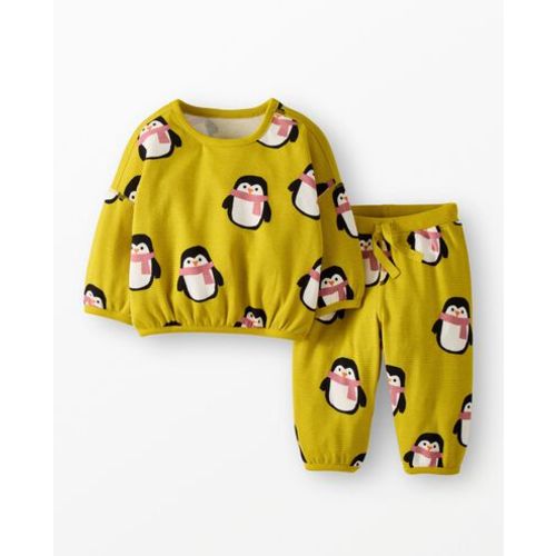 Baby Holiday Long Sleeve Waffle Top & Pants Set