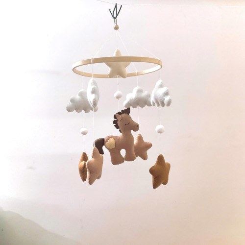 Horse mobile for baby nursery, Horse baby mobile, Horse baby nursery, Horse baby shower gift for newborn, Baby mobile