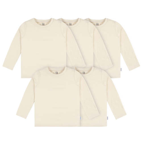 5-Pack Baby & Toddler Natural Premium Long Sleeve Tees – Gerber Childrenswear