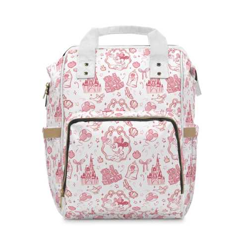 Magic Kingdom Diaper Backpack: Minnie Mouse Baby Travel Bag