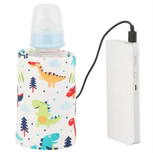 Baby Bottle Keep Warm Cover,Baby Bottle Bags Portable,USB Milk Heat Keeper,Warm Keeper Multifunction Coffee Tea Mug Beverage,Warming Bag for Indoor, Outdoor, Traveling, Driving (Type2)