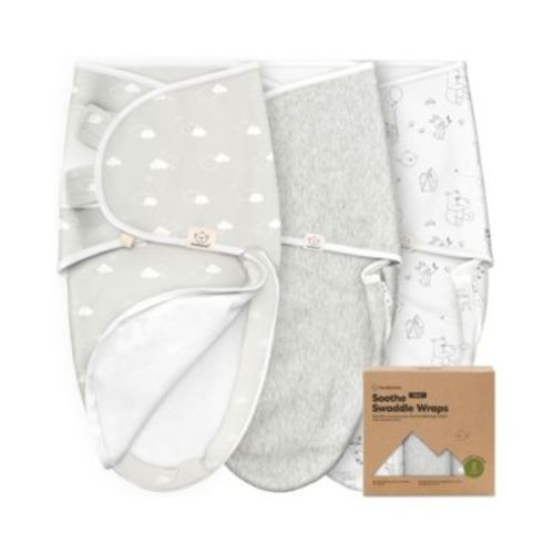 3pk Soothe Zippy Baby Swaddles, Newborn Sleep Sacks, Zipper Swaddle, Wearable Swaddle Blanket