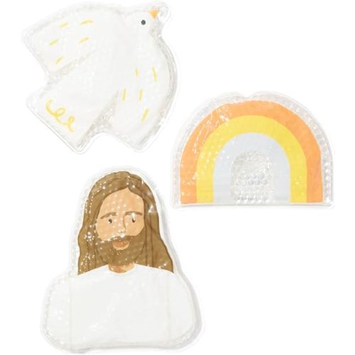 Trinity Ice Packs/Be A Heart / 3 Pack/Jesus Heals/Holy Spirit Comforts/God Makes All Things New/Hot or Cold Pack/Gel Cooling Pad