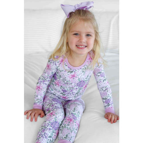 Two Piece Pajama Set | Lavender Lullaby (5/6T)