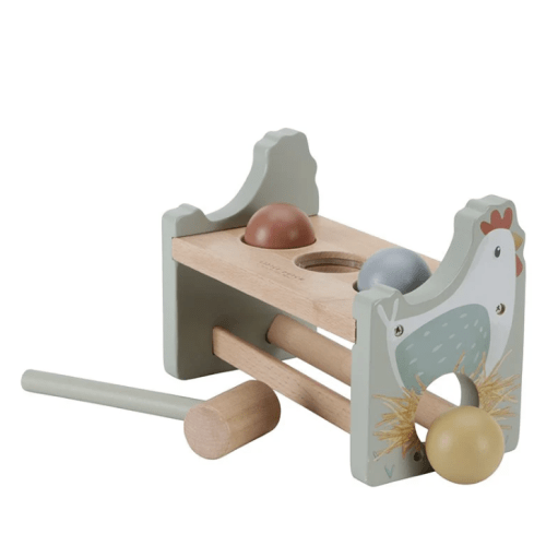 Hammer bench with balls