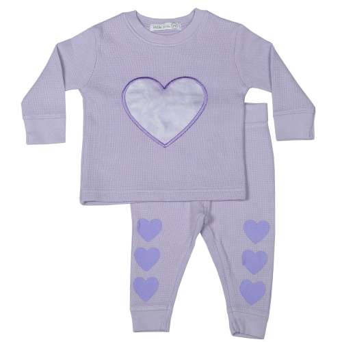 Heart Tie Dye Thermal Set
