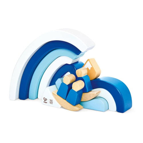 Hape Hokusai Great Wave Building Block Set | Early Learning Toys | The Met Store