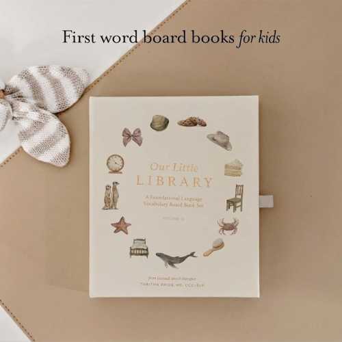 Our Little Library Vol 2 First Words Board Books – Baby Shower Gift