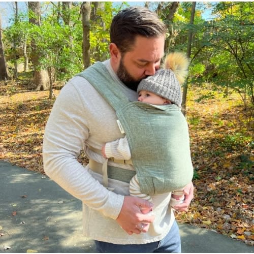 Green Baby Carrier | Ergonomic Soft Structured Carrier