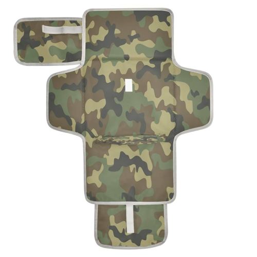 Camouflage Camo Military Army Baby Portable Changing Pads Newborn Diaper Changing Mat Reusable Diaper Changing Station for Baby Toddlers Girls Boys Shower Gifts