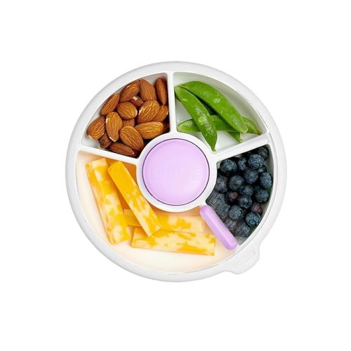 Kids Small Snack Spinner Slide - Taro Purple