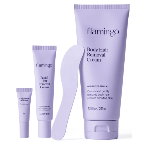 Flamingo Hair Removal Cream Duo - Face & Body - Effective Hair Removal Depilatory Solution
