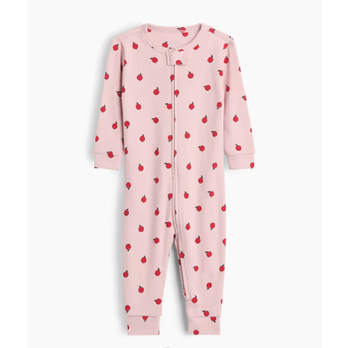 GAP Baby & Toddler Organic Cotton Print One-Piece--- Apple