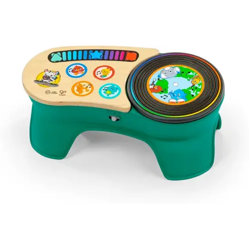 Baby Einstein + Hape DJ Discovery Musical Toy Turntable, Ages 6 Months and Up