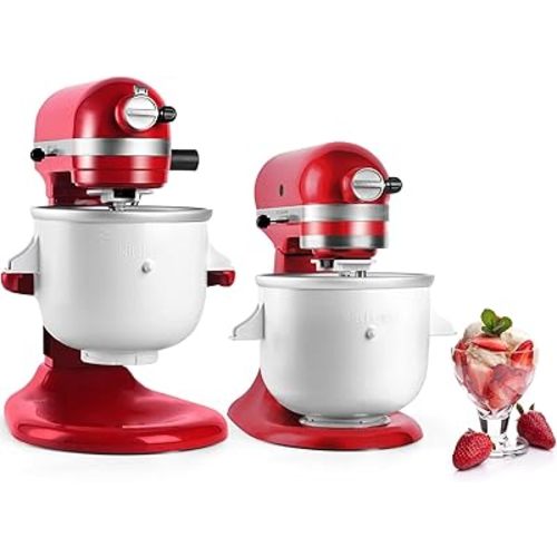 Ice Cream Maker Attachment for Kitchenaid Stand Mixer