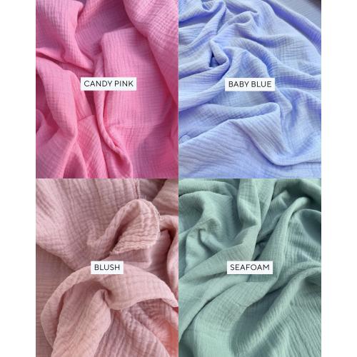100% Cotton Muslin Fabric