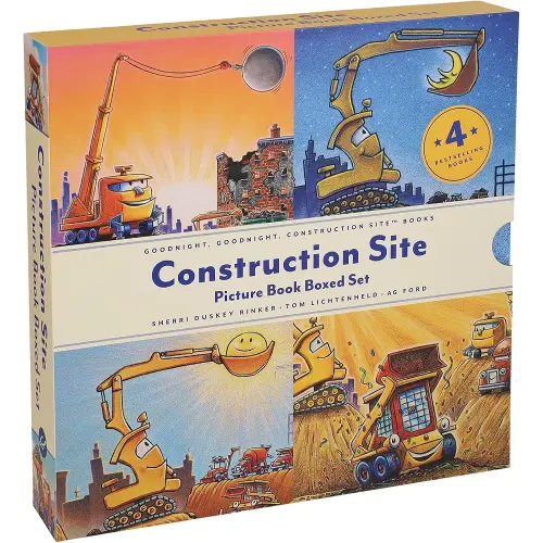 Construction Site Picture Book Boxed Set (Goodnight Construction Site)