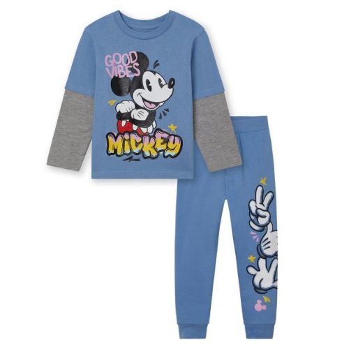 Disney T-Shirt and Fleece Pants Outfit Set Toddler
