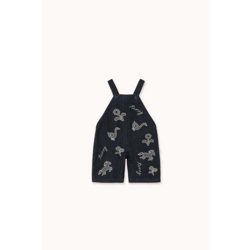 HORSES & FLOWERS DUNGAREE