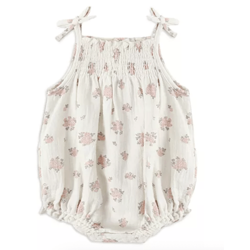 Girls' Betty Garden Rose Printed Romper - Baby
0-3M