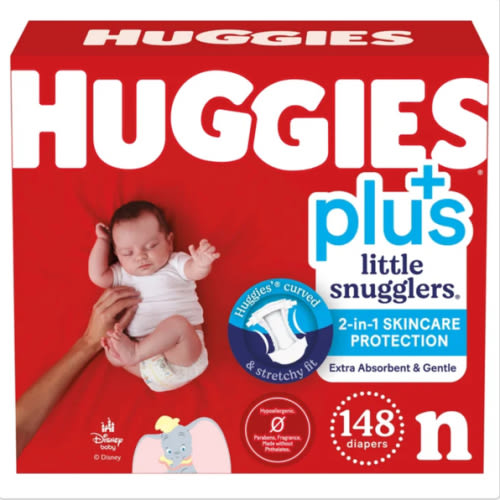Huggies Plus Diapers Size Newborn | Costco