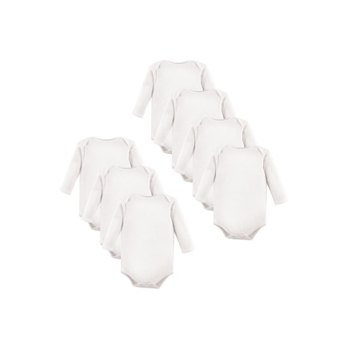 7Pk Long Sleeve Bodysuits