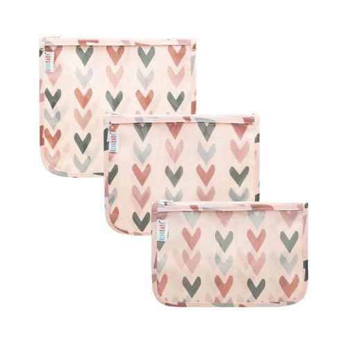 ALVA Diaper Bag Pouches | 3pcs Mess-Proof Travel Toiletry | TSA Approved Toiletry Bag | Cosmetic Makeup Bag Diaper Organizer for Baby and Mom Essentials