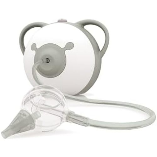 Nosiboo Pro Nasal Aspirator for Babies | Electric Nose Sucker (Gray)
