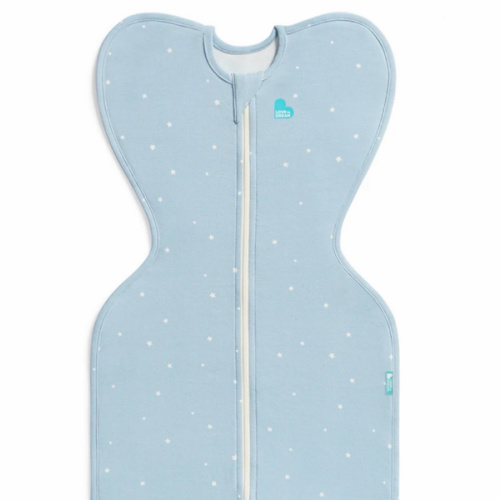 Swaddle Up™ 1.0 TOG Cotton Powder Blue Twinkle