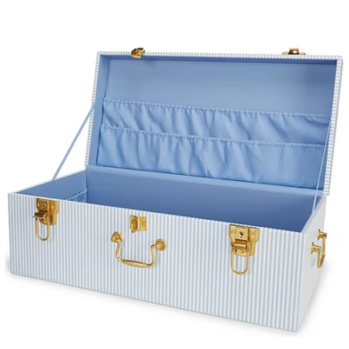 Edgehill Collection Medium Striped Keepsake Trunk | Dillard's