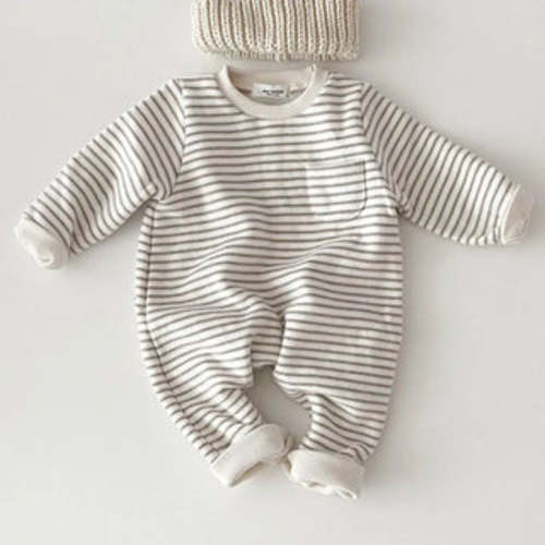 Striped Romper Jumpsuit | RYAN AND REMI
