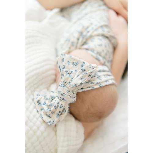 Blooming Blues Double Knot Bow
