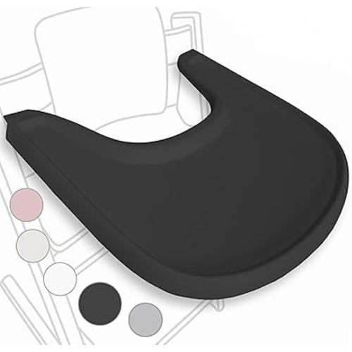 High Chair Tray for Stokke Tripp Trapp V2+ - Matte, Black