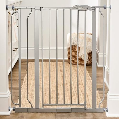 Regalo Safety 29"-38.5" Easy Step Baby Gate, Bottom of Stairs & Doorways
