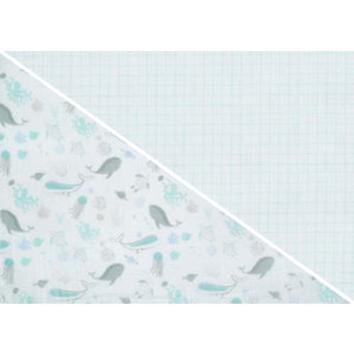 Sea Life Fitted Crib Sheets - 2 Pack