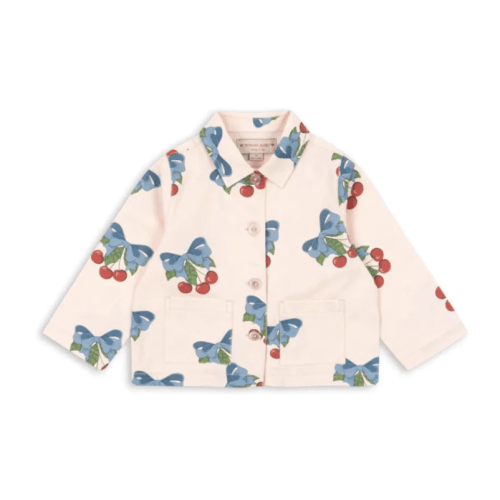 Frankie Cerises Organic Cotton Jacket | Pink