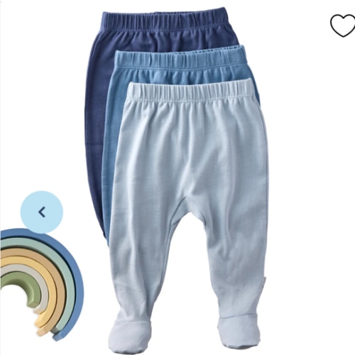 FALLON 3-Pack Footed Pants