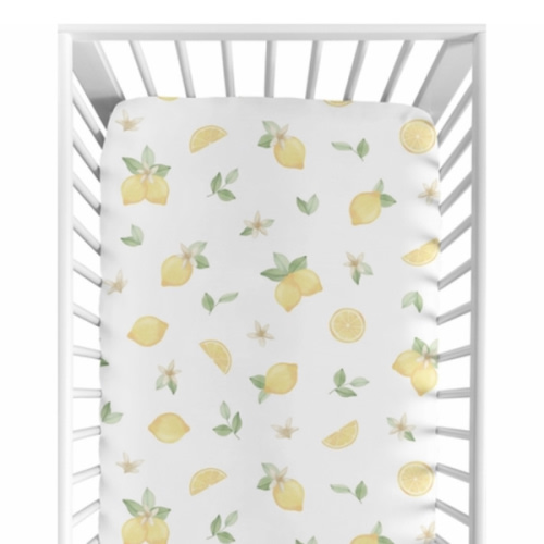 Lemon Collection Crib Sheet