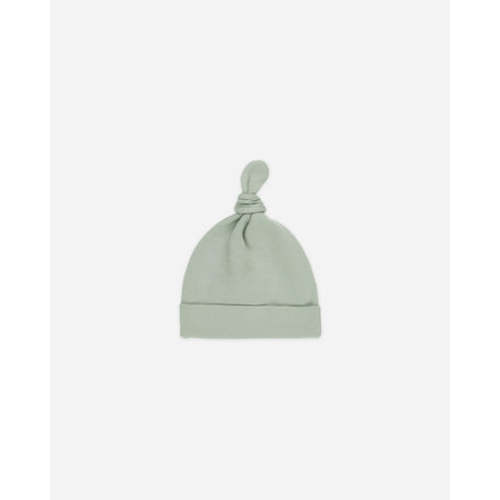 Knotted Baby Hat || Sage