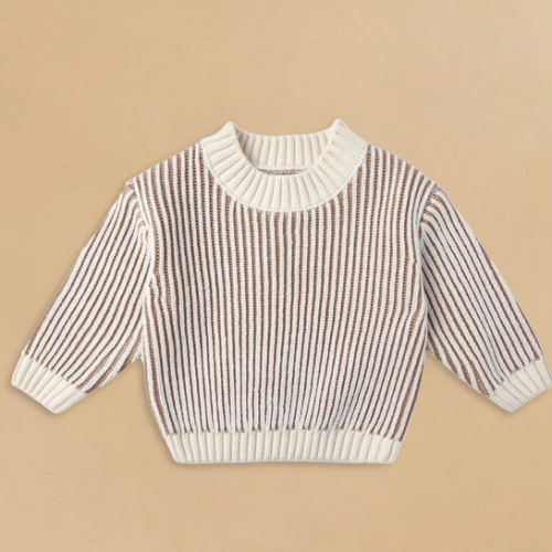 Eden Ribbed Sweater By Rylee + Cru