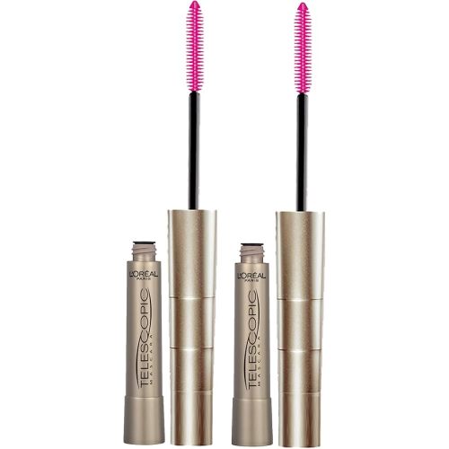 L’Oreal Paris Original Telescopic Mascara, Lengthening, Black, 2