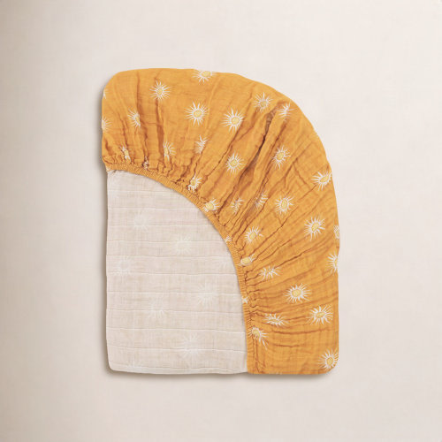 babyletto Golden Hour Muslin Crib Sheet & Reviews | Birch Lane