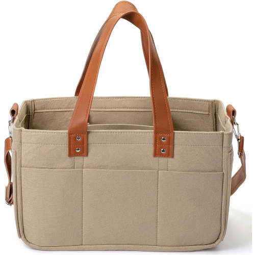 Mr. Pen- Baby Diaper Caddy Organizer, Leather Strap, Baby Organizer