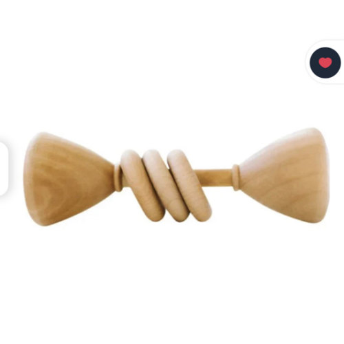 Classic Baby Rattle- Blue Otter Toys